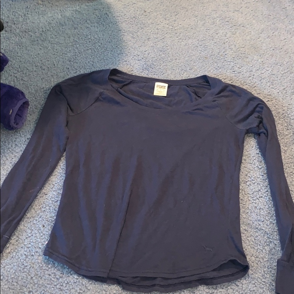 VS/PINK size XS long sleeve bundle (3 tops)
